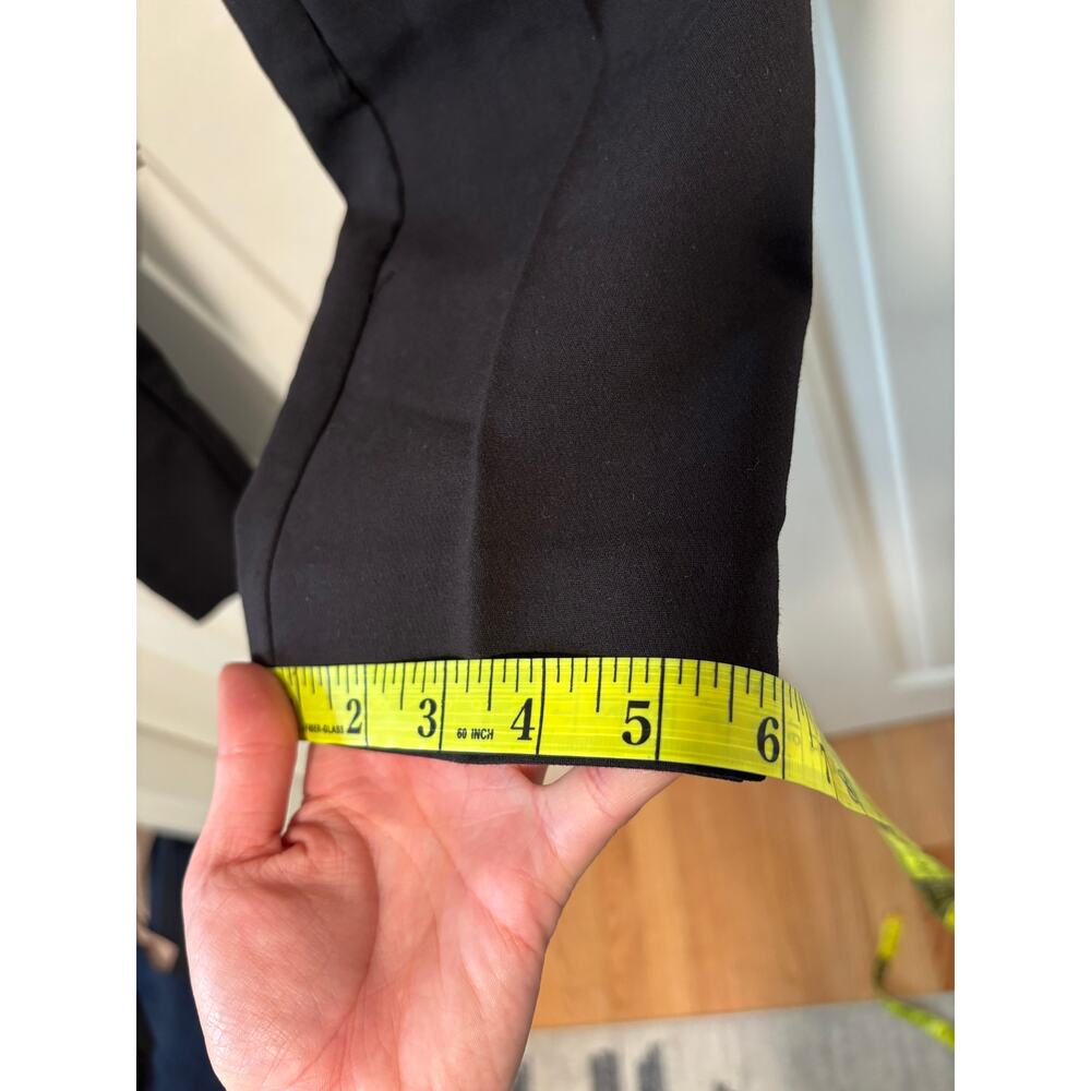 Zara Women's Black Slim Tapered Ankle Dress Pants Size S - Picture 6 of 10
